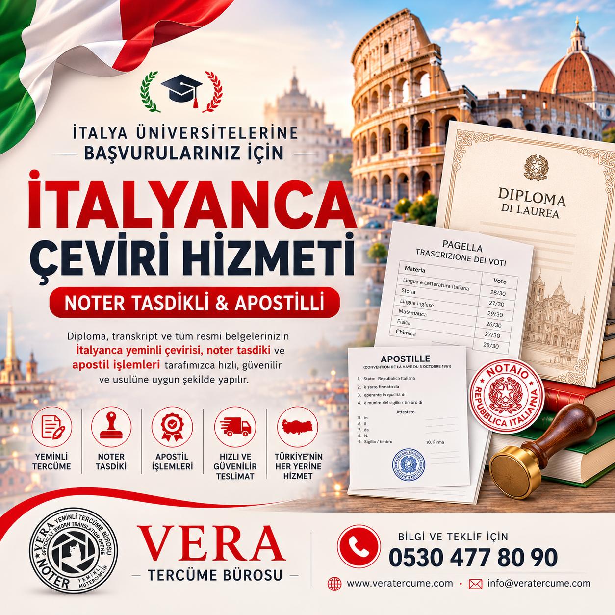 İtalyanca Diploma Tercümesi